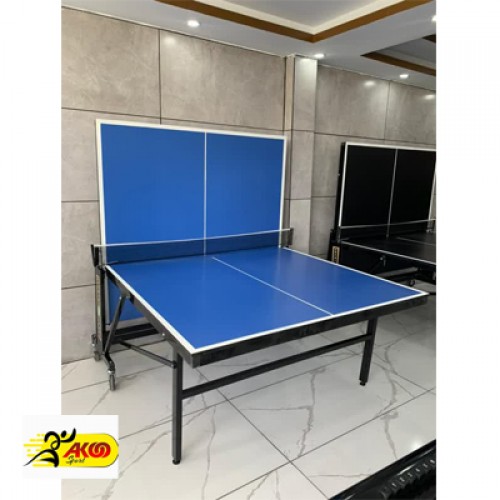 میز پینگ پنگ چرخدار MDF  درجه یک عابدینی  مدل TM110 کلاف بزرگ